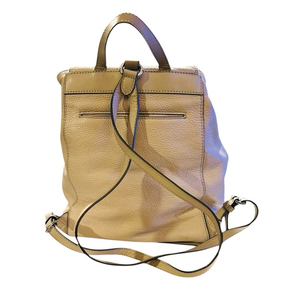 Michael Kors Cooper Nude Size Large Flap Backpack